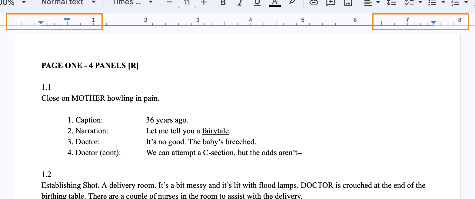 Parts of a Comic Book Script Explained [2024]